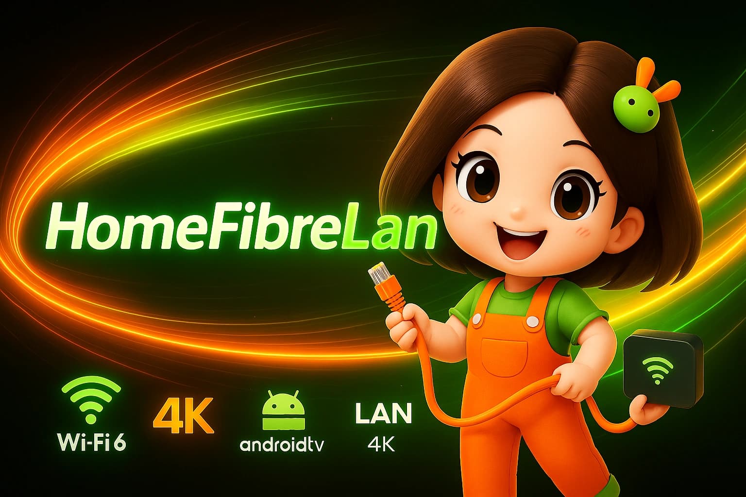 รูปภาพแพ็กเกจ HomeFibreLan Plus (3 จุด)